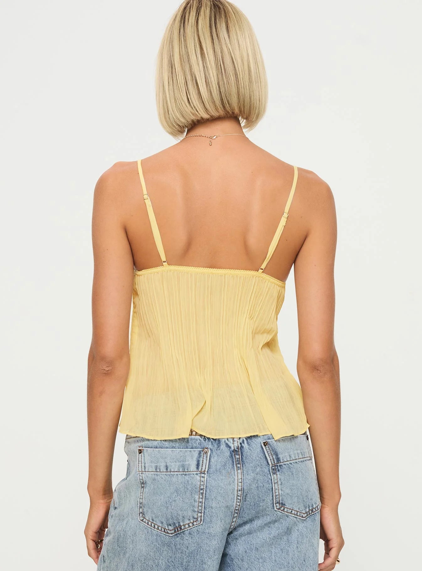 Zami Pleat Top