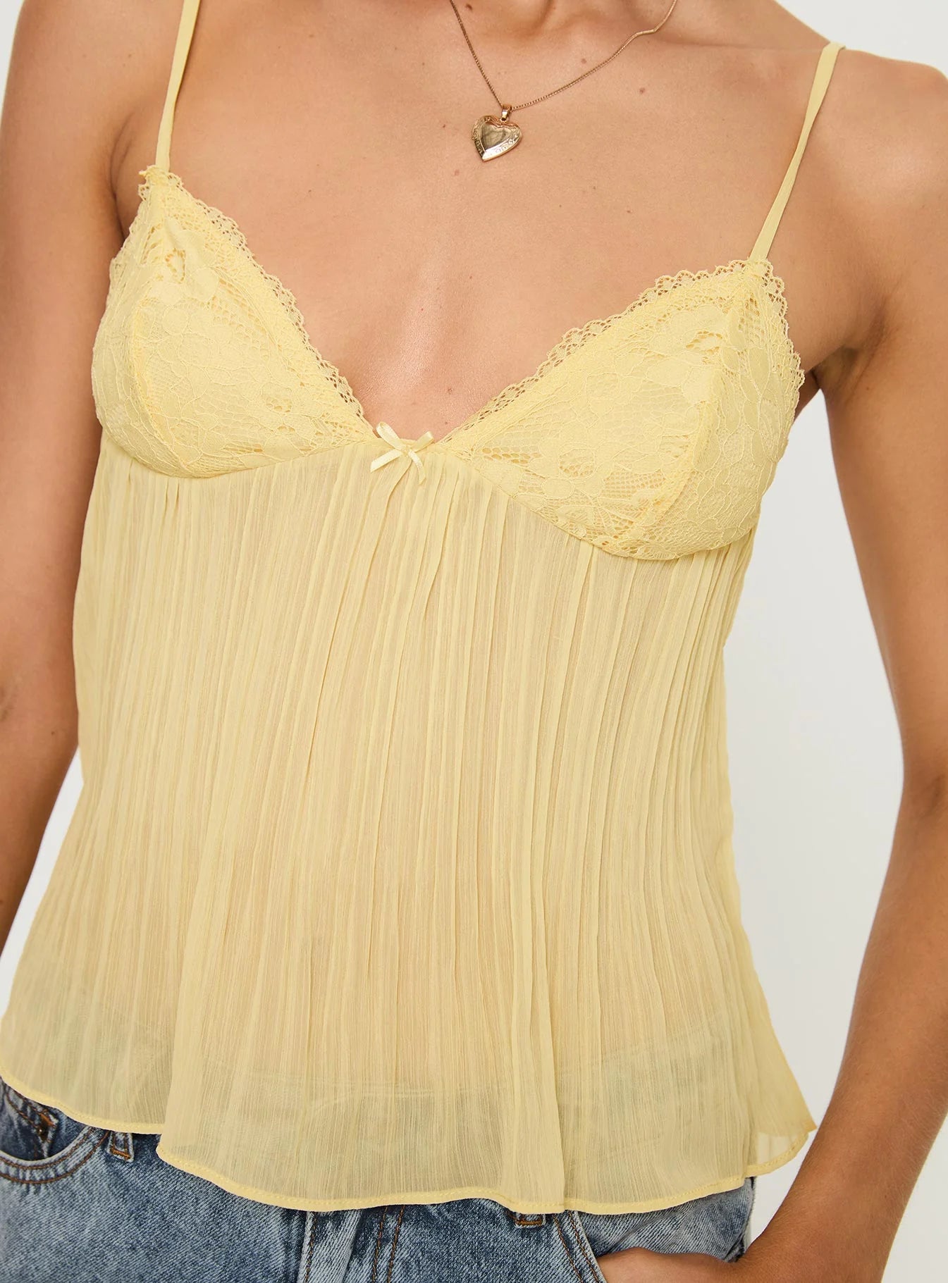 Zami Pleat Top