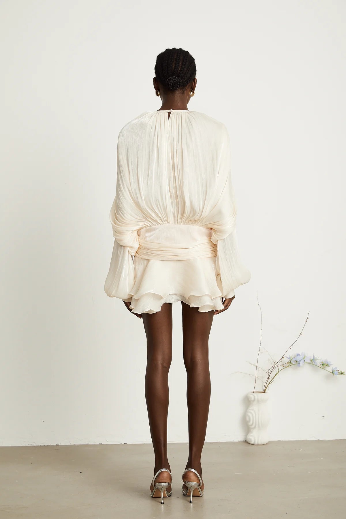 Eugenie Ruffled Mini Dress