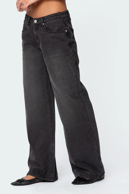 1980 Leopard Patch Jeans