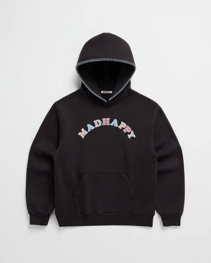 Patchwork Fleece Hoodie